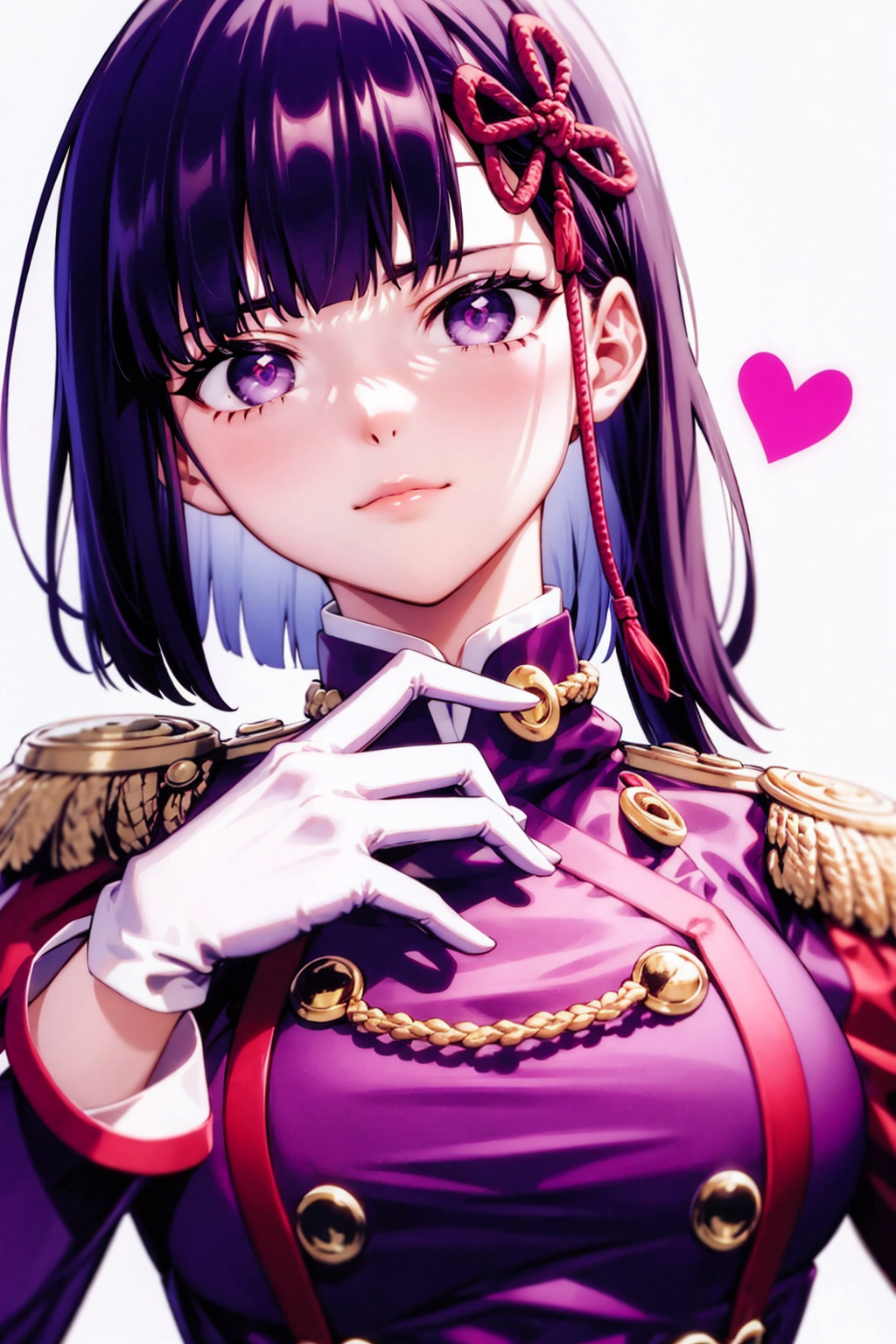 04098-1408089326-masterpiece, best quality,  _lora_yamashirorenn_1_,1girl, solo, gloves, purple eyes, bangs, white gloves, collar, hair ornament,.png